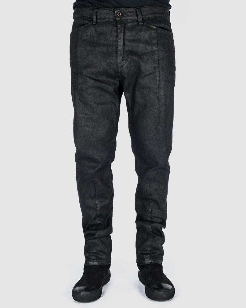 Leon Louis - Waxed dart cut jeans - Stilett.com