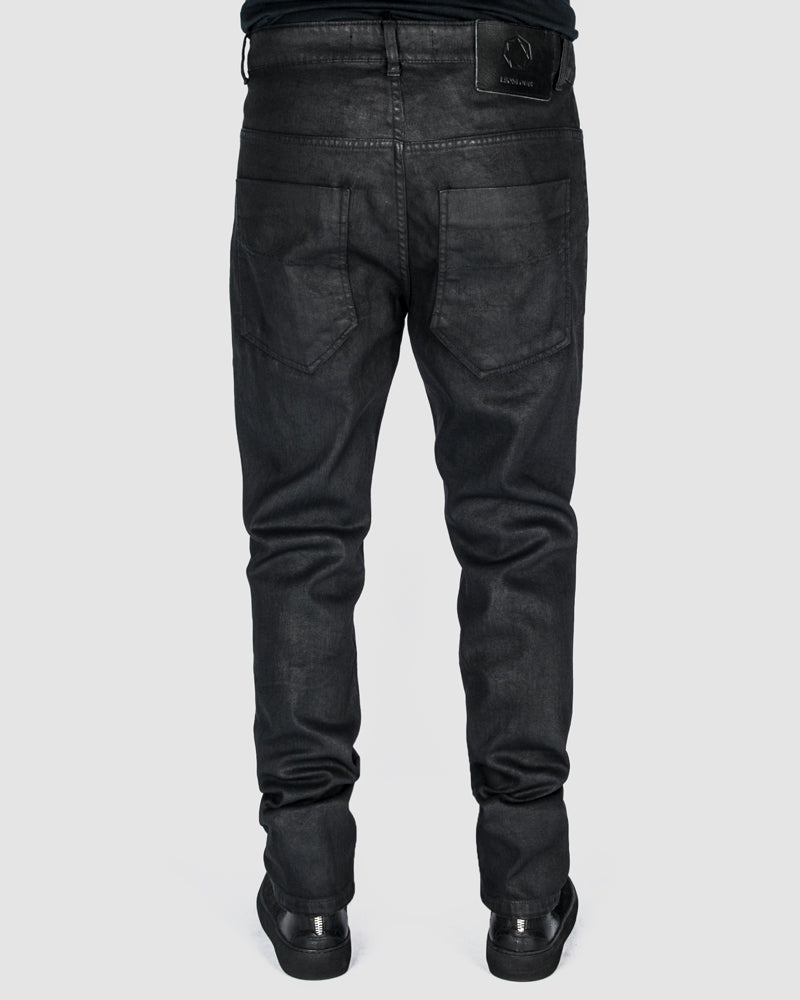 Leon Louis - Waxed dart cut jeans - Stilett.com