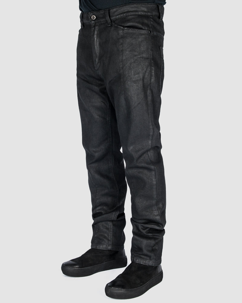Leon Louis - Waxed dart cut jeans - Stilett.com
