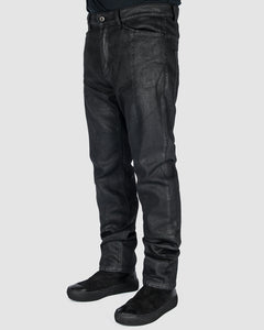 Leon Louis - Waxed dart cut jeans - Stilett.com
