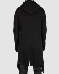 Misomber Nuan - Asymmetric hooded cardigan - Stilett.com