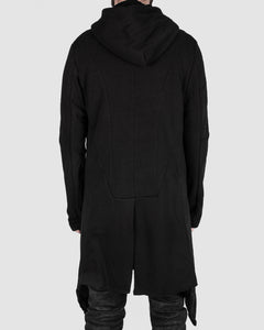 Misomber Nuan - Asymmetric hooded cardigan - Stilett.com