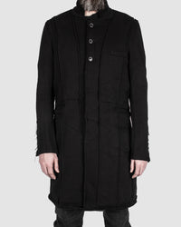 Misomber Nuan - Frayd detail cotton coat - Stilett.com
