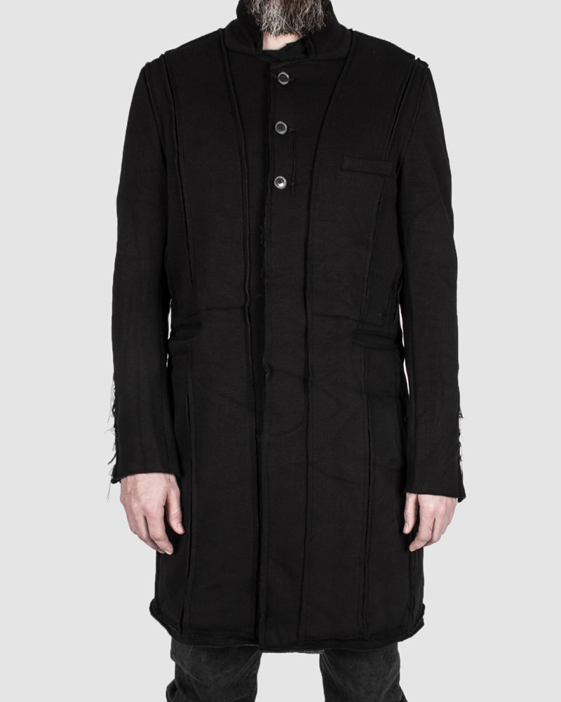 Misomber Nuan - Frayd detail cotton coat - Stilett.com