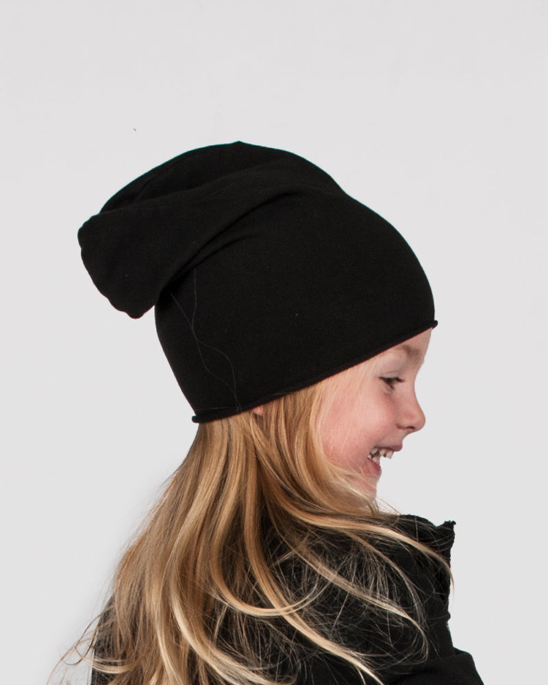 Nostra Santissima Kids - Black Beanie - Stilett.com