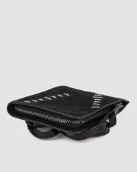 Object - Quandry scar stitched leather wallet - Stilett.com