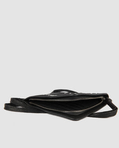 Object - Quandry scar stitched leather wallet - Stilett.com