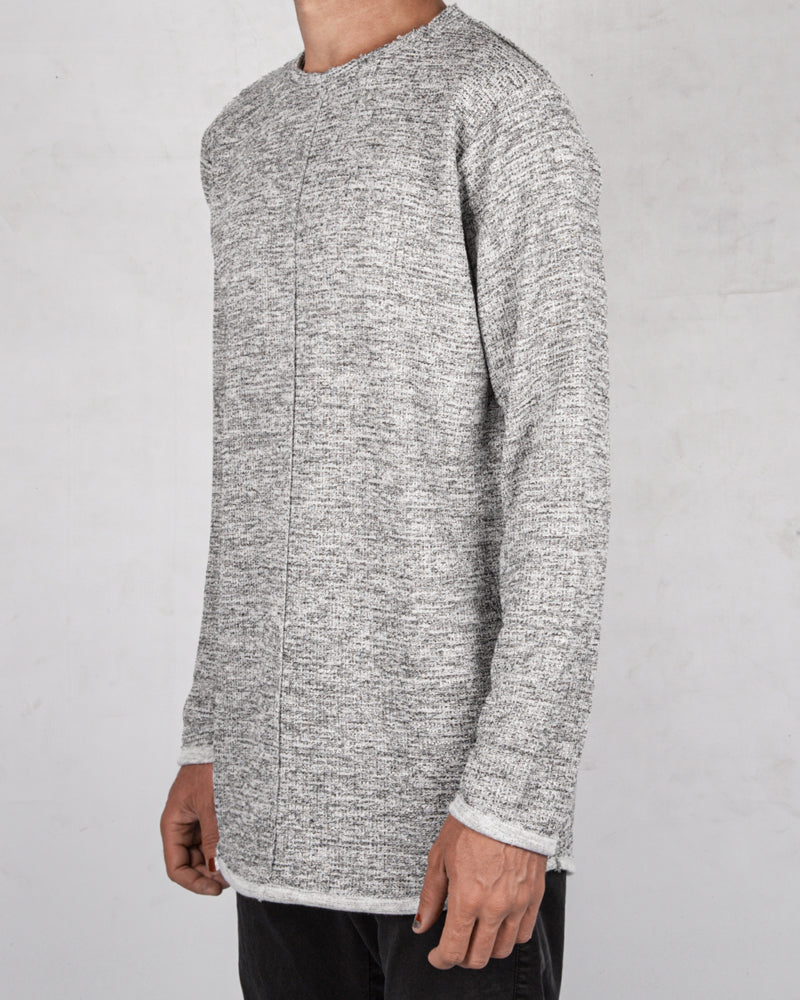 Xagon - Real cut sweater light grey - Stilett.com