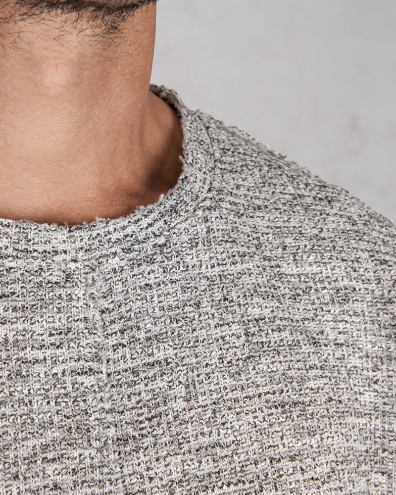Xagon - Real cut sweater light grey - Stilett.com