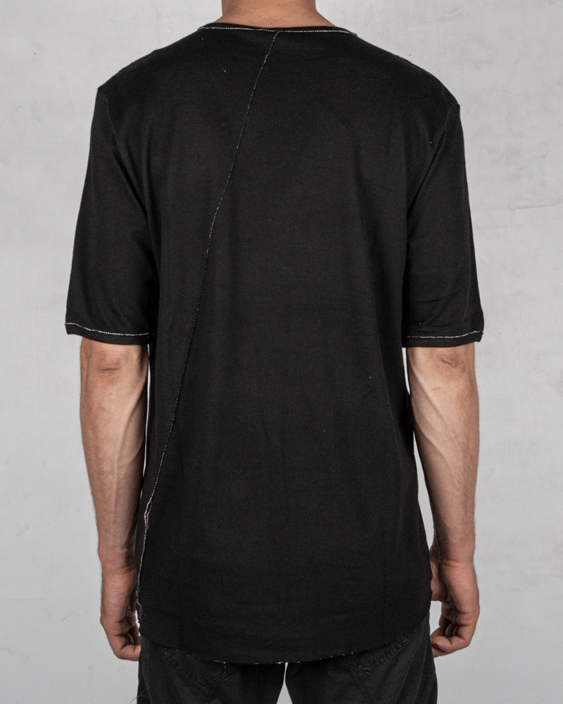 Xagon - Regular fit double face tshirt - Stilett.com