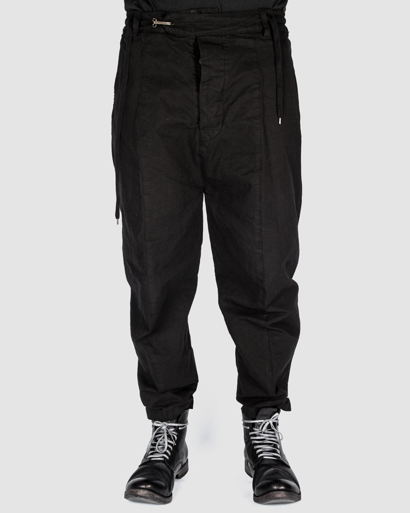 S.S.S.R Venezia - Marc Point - Heavy cotton drawstring pants - Stilett.com