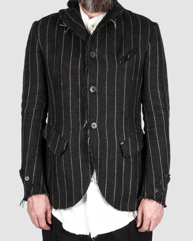 S.S.S.R Venezia - Marc Point - Reversable striped blazer - Stilett.com