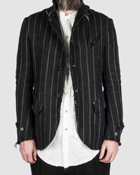 S.S.S.R Venezia - Marc Point - Reversable striped blazer - Stilett.com