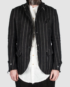 S.S.S.R Venezia - Marc Point - Reversable striped blazer - Stilett.com