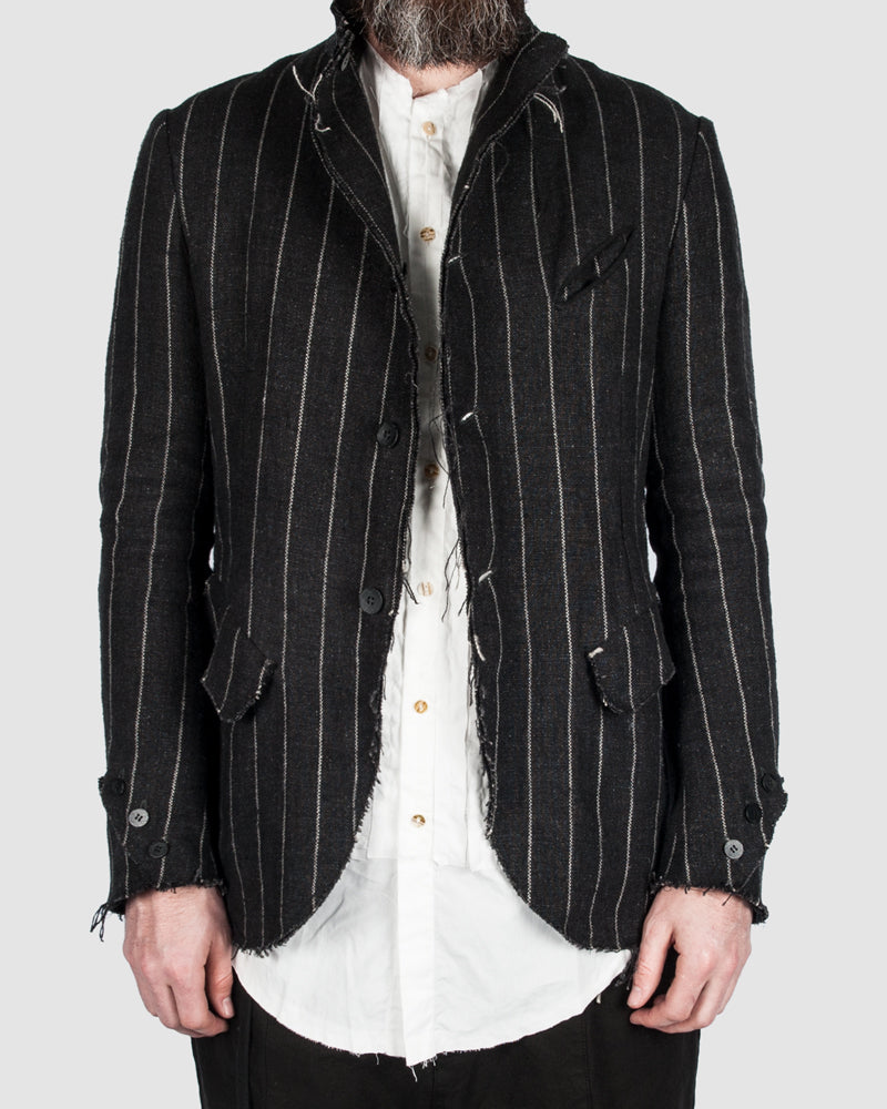 S.S.S.R Venezia - Marc Point - Reversable striped blazer - Stilett.com