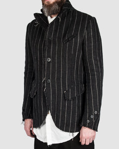 S.S.S.R Venezia - Marc Point - Reversable striped blazer - Stilett.com