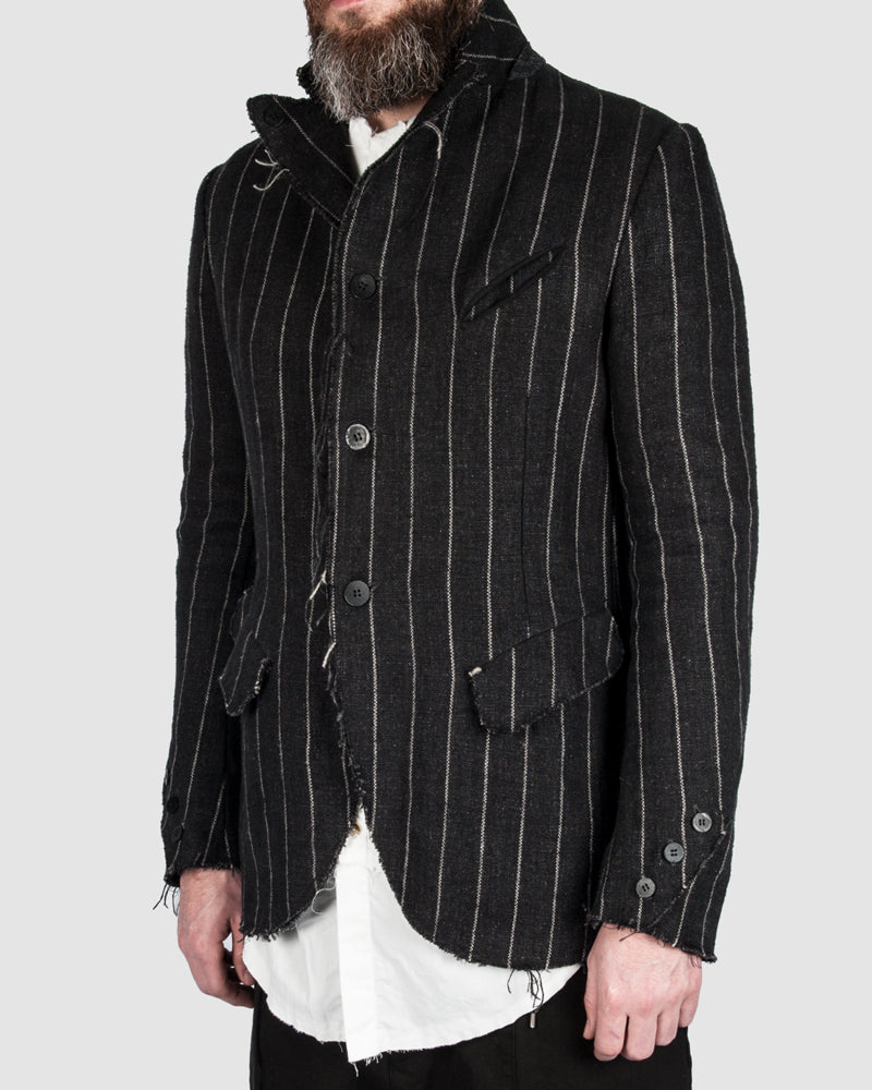 S.S.S.R Venezia - Marc Point - Reversable striped blazer - Stilett.com