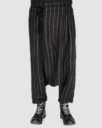 S.S.S.R Venezia - Marc Point - Striped drop crotch pants - Stilett.com