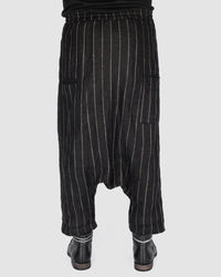 S.S.S.R Venezia - Marc Point - Striped drop crotch pants - Stilett.com