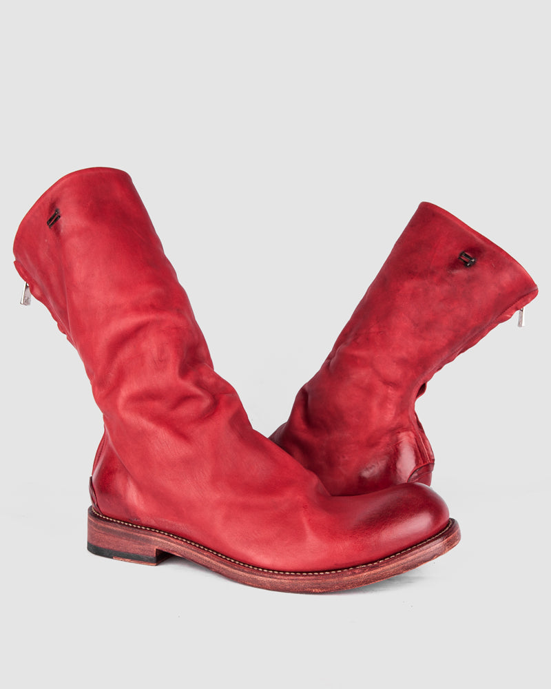 The last conspiracy - Skjold soft leather sole high shaft oxblood - Stilett.com