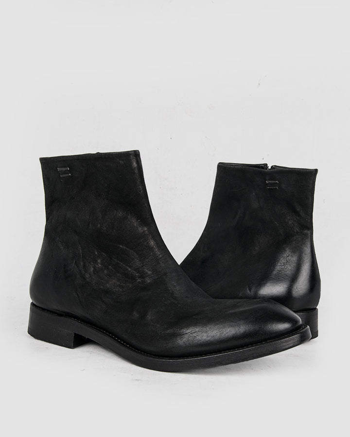 靴 the last conspiracy MORENO waxed suede The last conspiracy - Moreno waxed suede black – Stilett