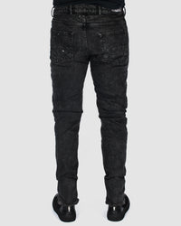 Versuchskind - Wax spotted slim-tab jeans - Stilett.com