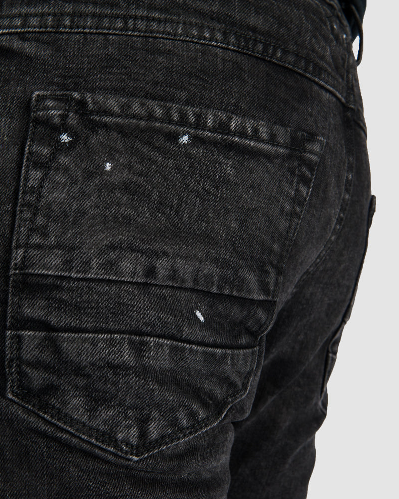 Versuchskind - Wax spotted slim-tab jeans - Stilett.com