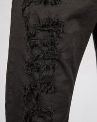 Xagon - Comfort fit breakage jeans black - Stilett.com
