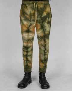 Comfort fit fleece trouser green
