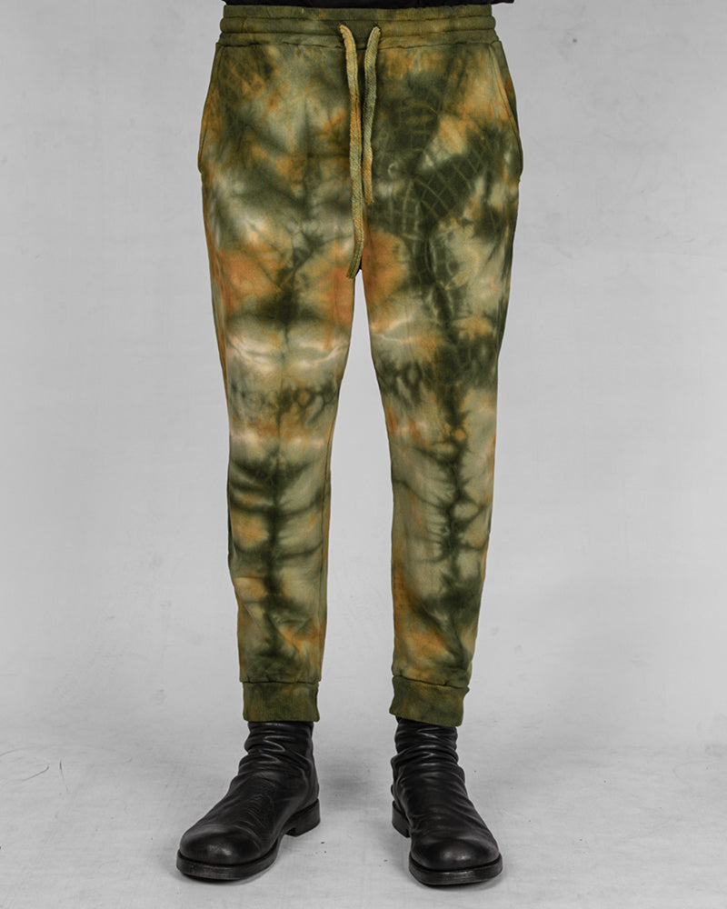 Comfort fit fleece trouser green
