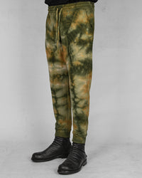 Comfort fit fleece trouser green