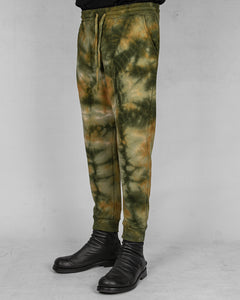 Comfort fit fleece trouser green