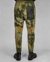 Comfort fit fleece trouser green