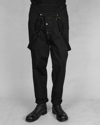 Comfort fit overall trousers
