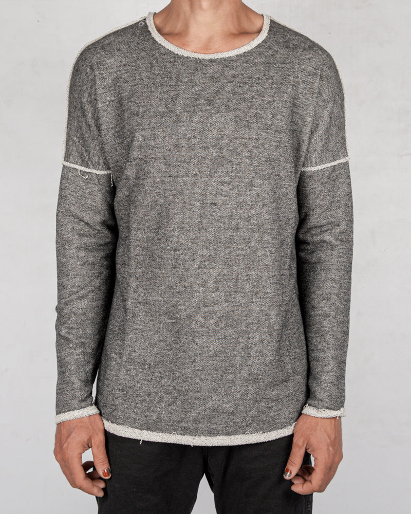 Xagon - Crew neck sweater grey - Stilett.com