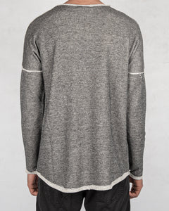 Xagon - Crew neck sweater grey - Stilett.com