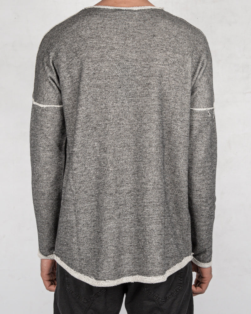 Xagon - Crew neck sweater grey - Stilett.com