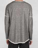 Xagon - Crew neck sweater grey - https://stilett.com/