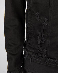 Xagon - Denim sport jacket black - Stilett.com