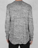 Xagon - Flamed cotton shirt grey - https://stilett.com/
