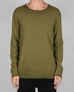 Long sleeves t-shirt green