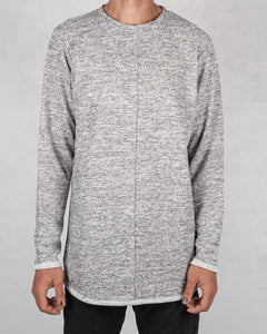 Xagon - Real cut sweater light grey - Stilett.com
