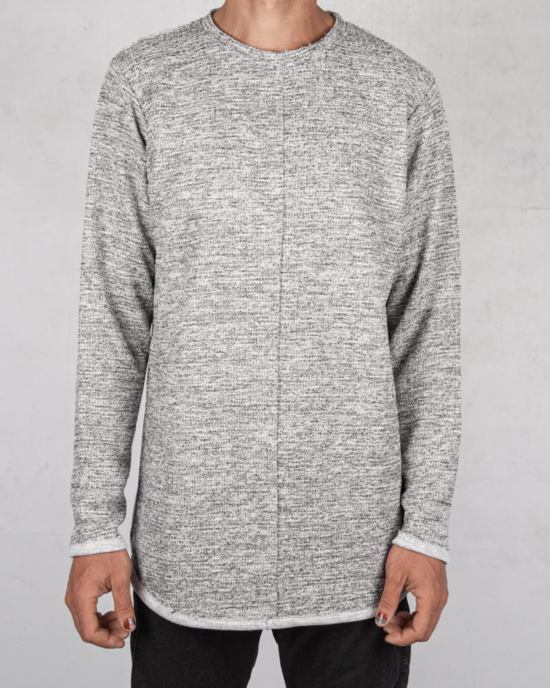 Xagon - Real cut sweater light grey - Stilett.com