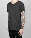 Xagon - Regular fit real cut tshirt black - https://stilett.com/