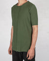 Xagon - Regular fit real cut tshirt green - https://stilett.com/