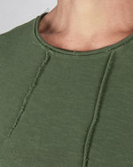 Xagon - Regular fit real cut tshirt green - https://stilett.com/