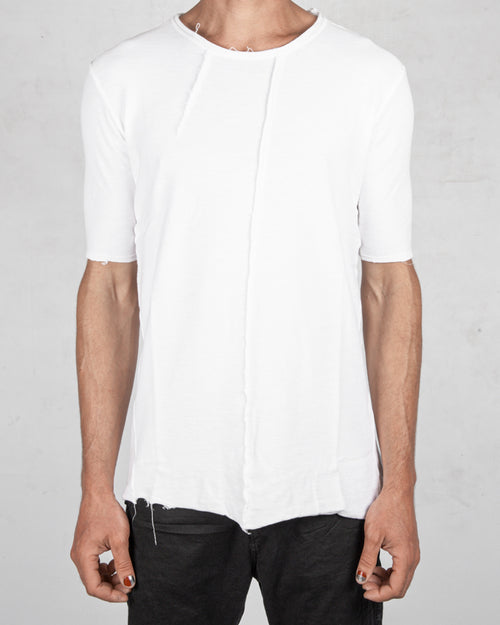 Xagon - Regular fit real cut tshirt white - https://stilett.com/