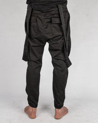 Xagon - Suspender trousers black - Stilett.com