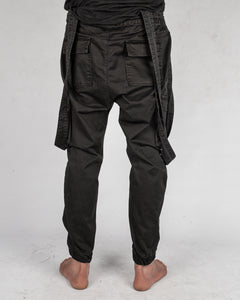Xagon - Suspender trousers black - Stilett.com