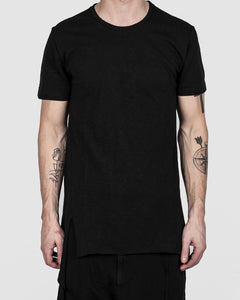 Xagon - Asymmetric real cut tshirt black - Stilett.com